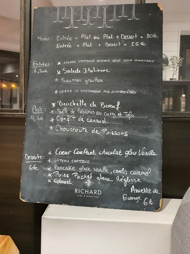 La Table du Petit Olivier - Scan Menu 3