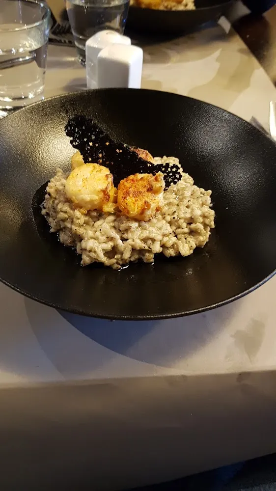 Risotto de Saint Jacques À la Truffe