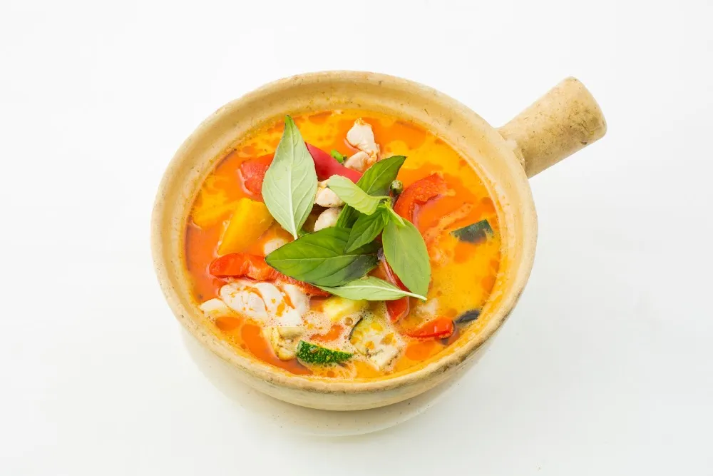 Potage Pimenté Au Lait de Coco - Boeuf Ou Poulet