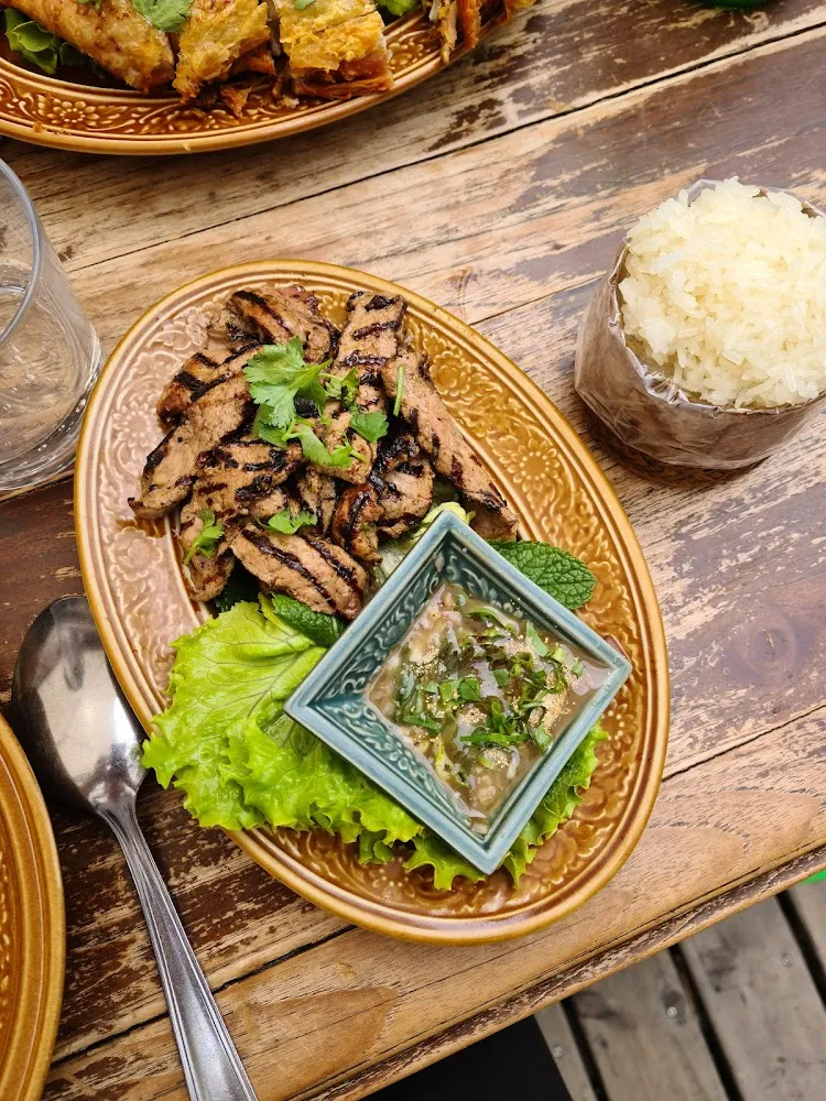 Foie de Veau Grillé Et Sa Sauce Piquante