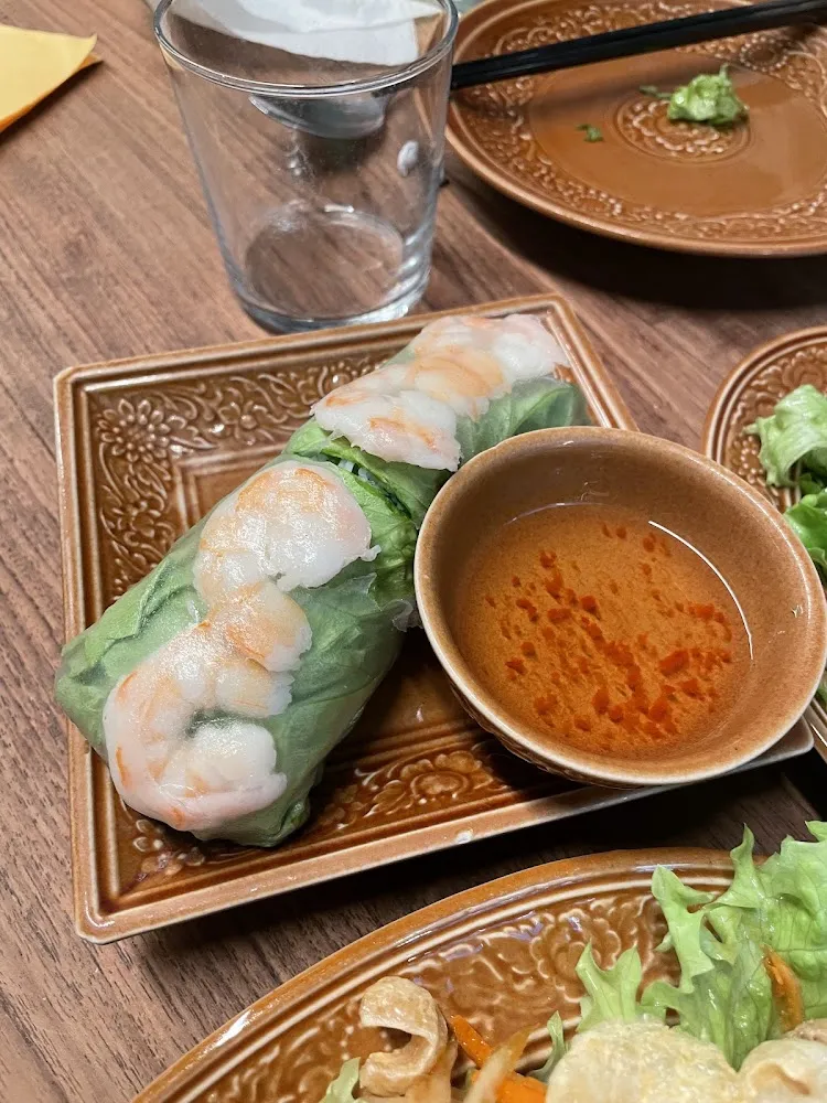 Rouleau de Printemps Aux Crevettes