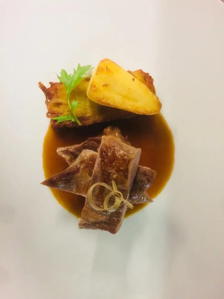 Punta de Cochon Iberique Pommes de Terre Rôties