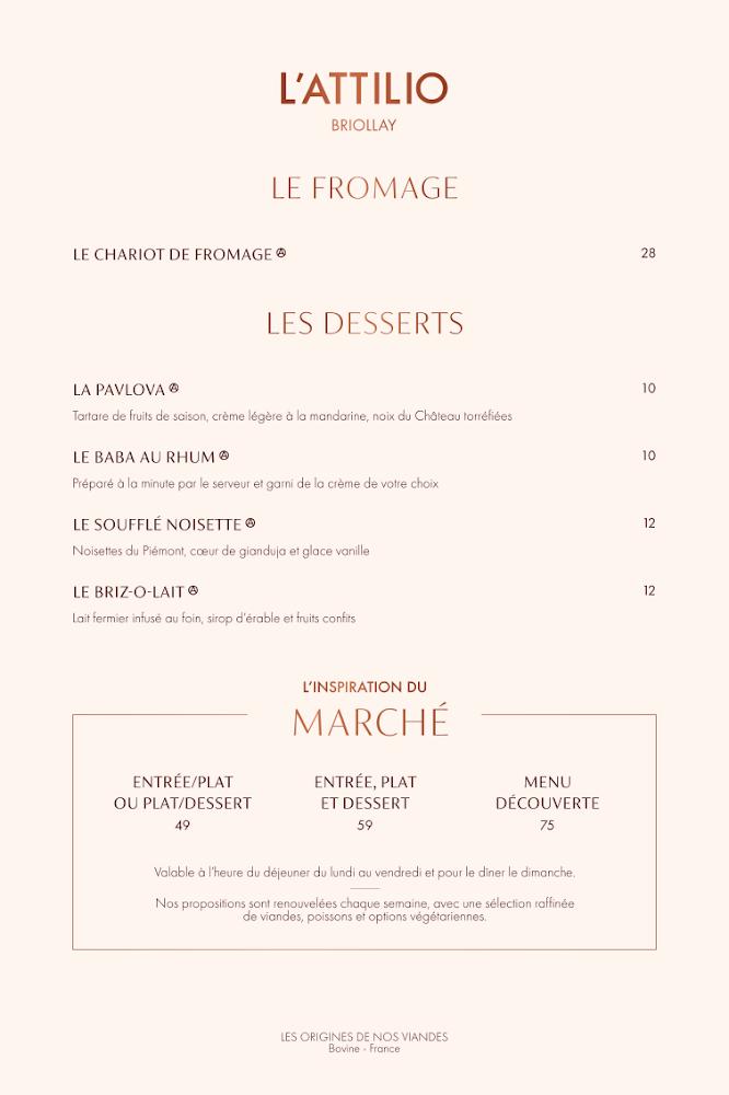 L'Attilio Briollay - Scan Menu 3
