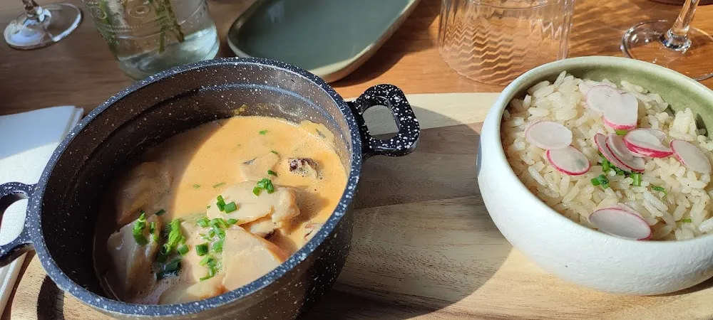 Cocotte de la Mer Et Son Riz Pilaf