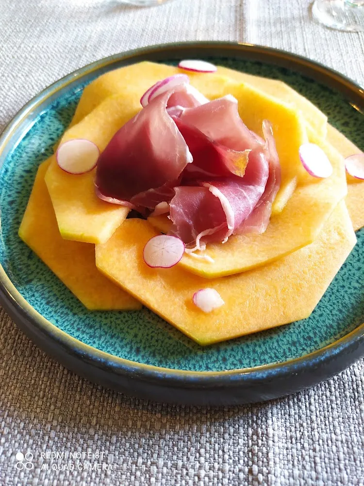 Émincé de Melon Et Jambon de Pays