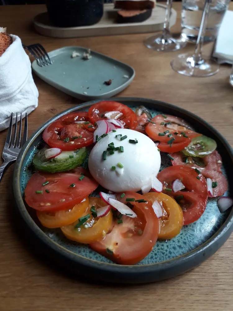 Tomates Anciennes Burrata
