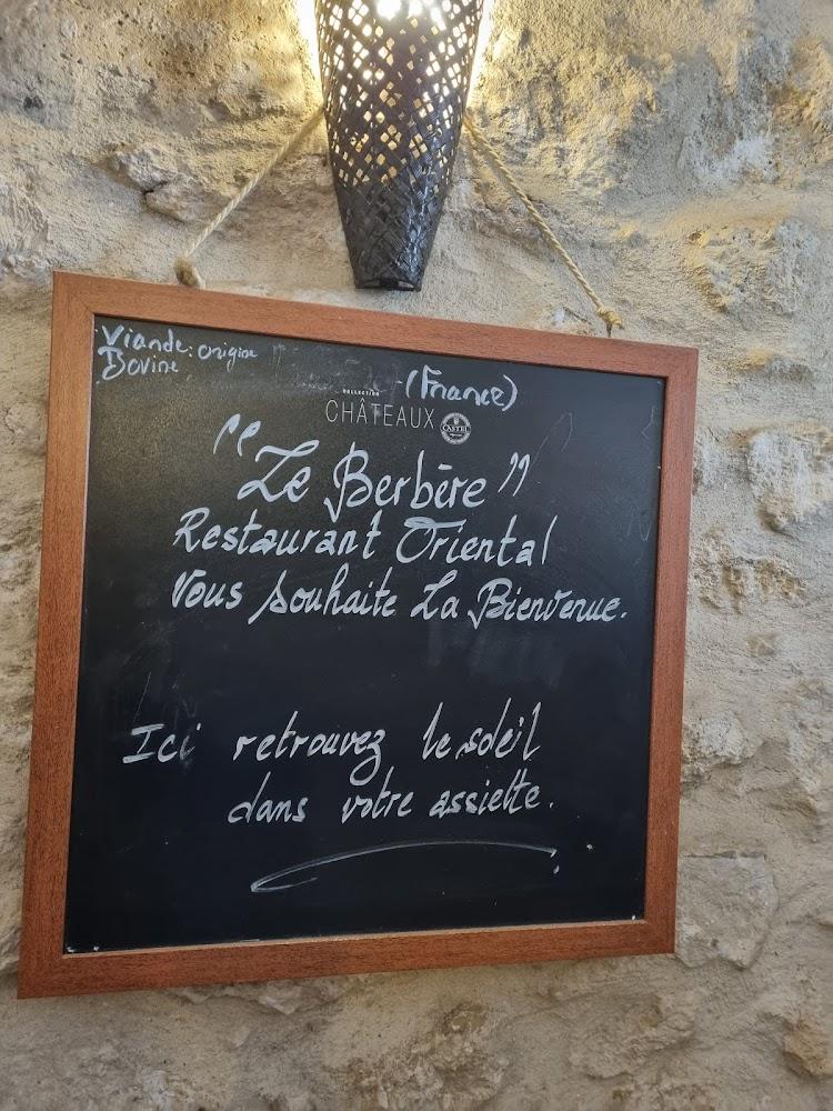 Le Berbère - Scan Menu 3