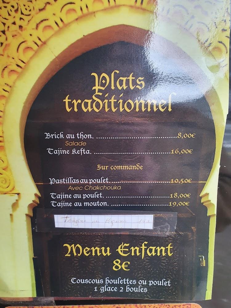 Le Berbère - Scan Menu 3