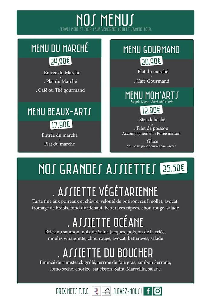 Le Bistro du Musée - Scan Menu 2