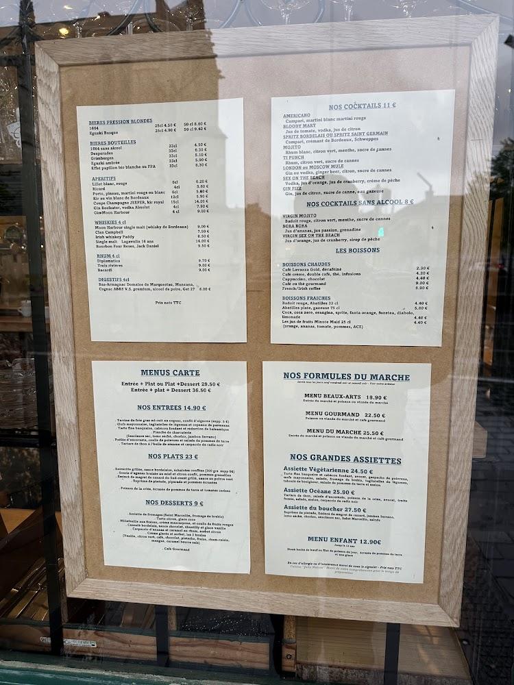 Le Bistro du Musée - Scan Menu 3