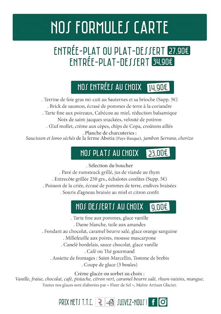 Le Bistro du Musée - Scan Menu 4