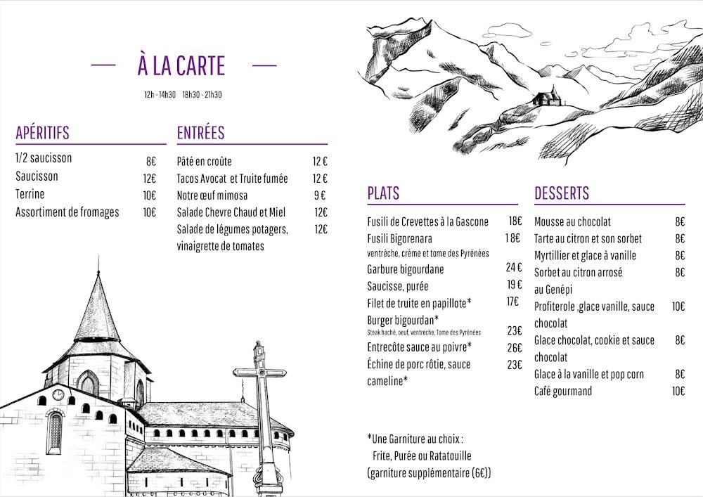 Le Bistrot de l'Abbaye - Scan Menu 2