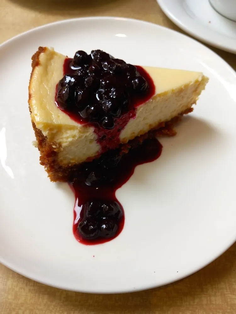 Gâteau Au Fromage Et de Myrtilles