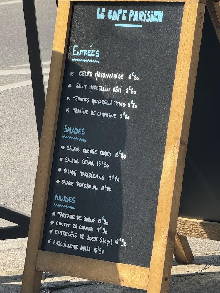 Le Café Parisien - Scan Menu 4