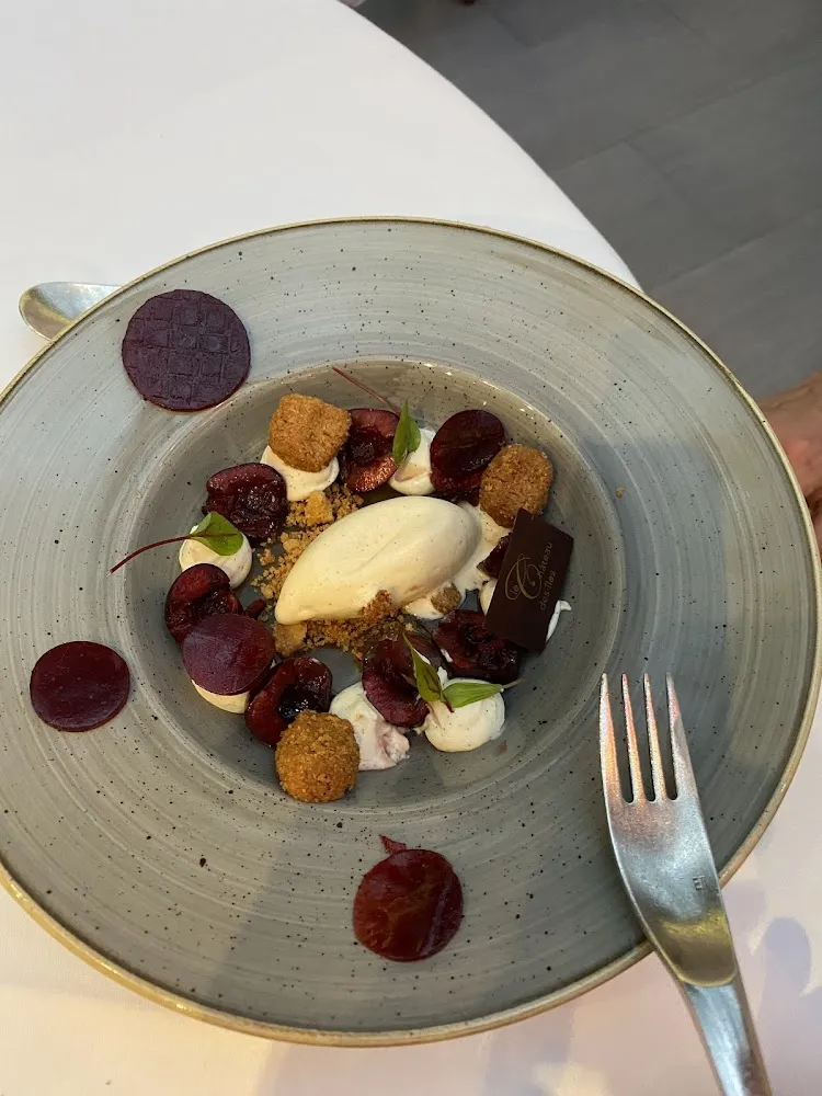 Rhubarbe Confite Sablé Breton