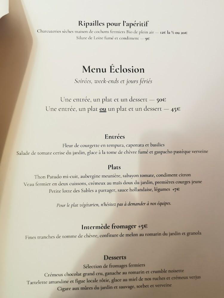 Le Chenin Restaurant - Scan Menu 3