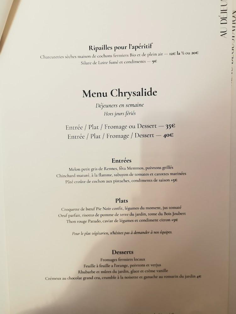 Le Chenin Restaurant - Scan Menu 4