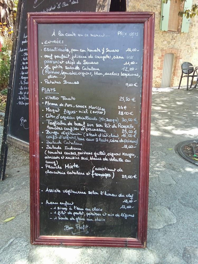 Le Clan by des gouts et des couleurs - Scan Menu 1