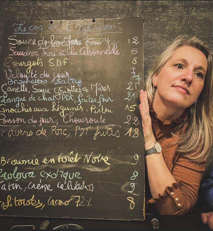 Le Coq et l’ Elephant - Scan Menu 4