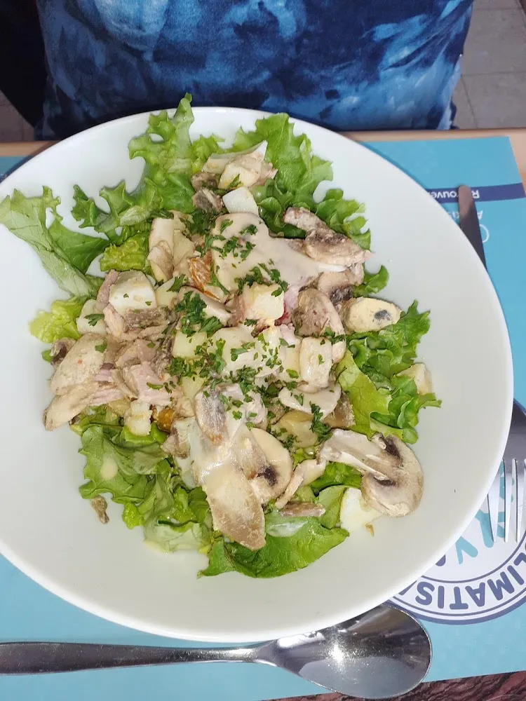 Salade Champignon Tomate Porc