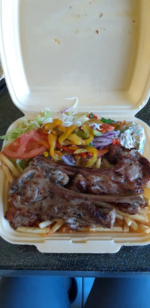 Assiette Côtelettes À Emporter