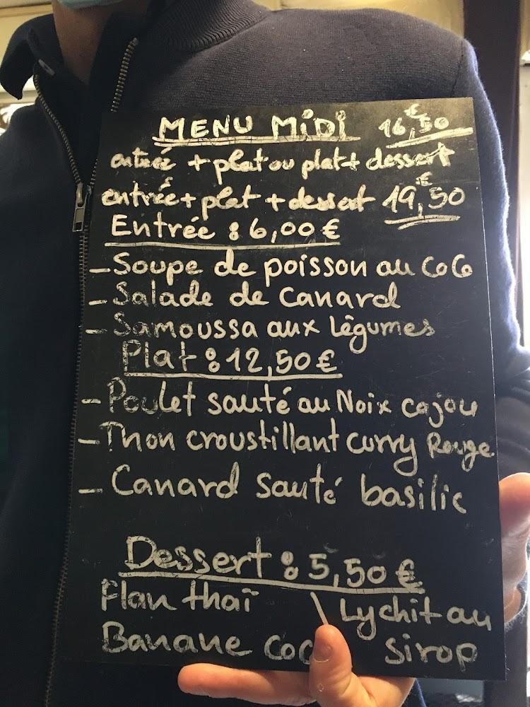 Le Fleuve Rouge - Scan Menu 2