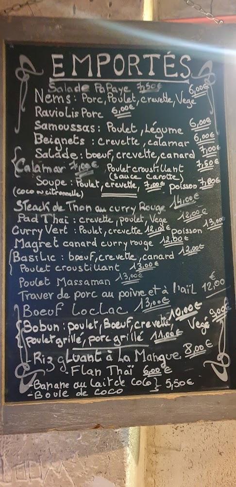 Le Fleuve Rouge - Scan Menu 4