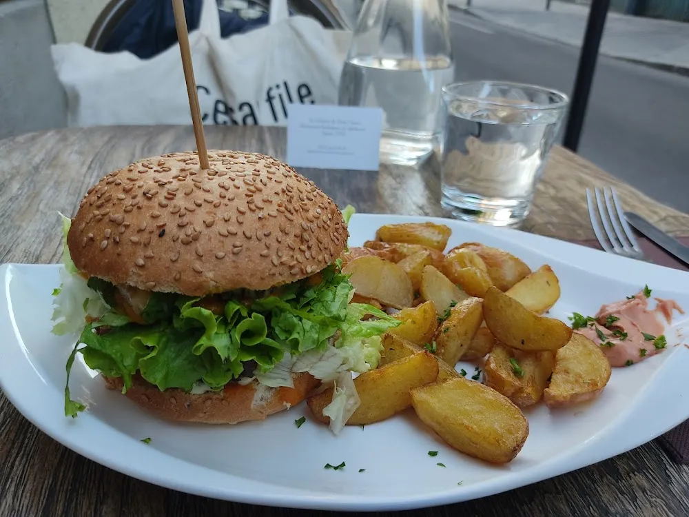 Le Burger Vegan Steak Dev