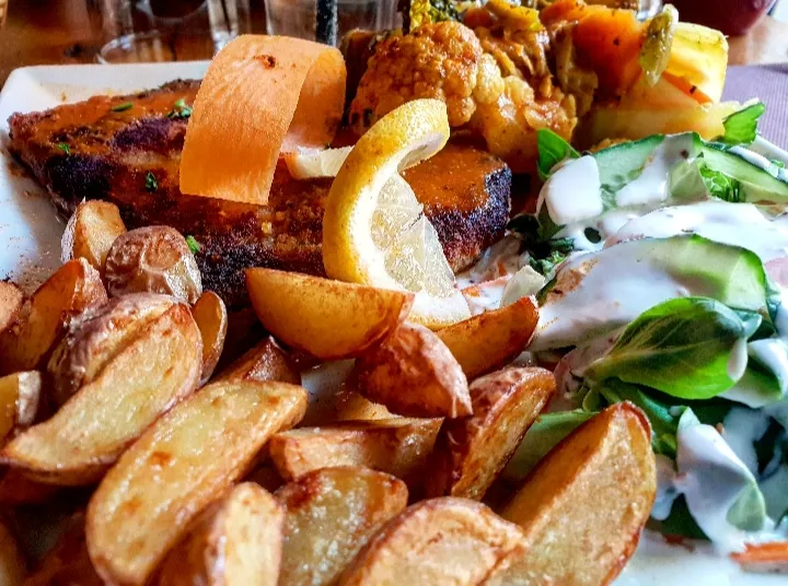 L'escalope de Seitan Panee