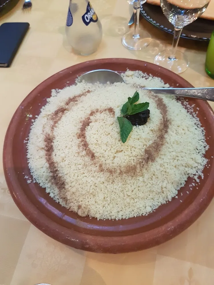 Couscous Merguez Brochette de Poulet