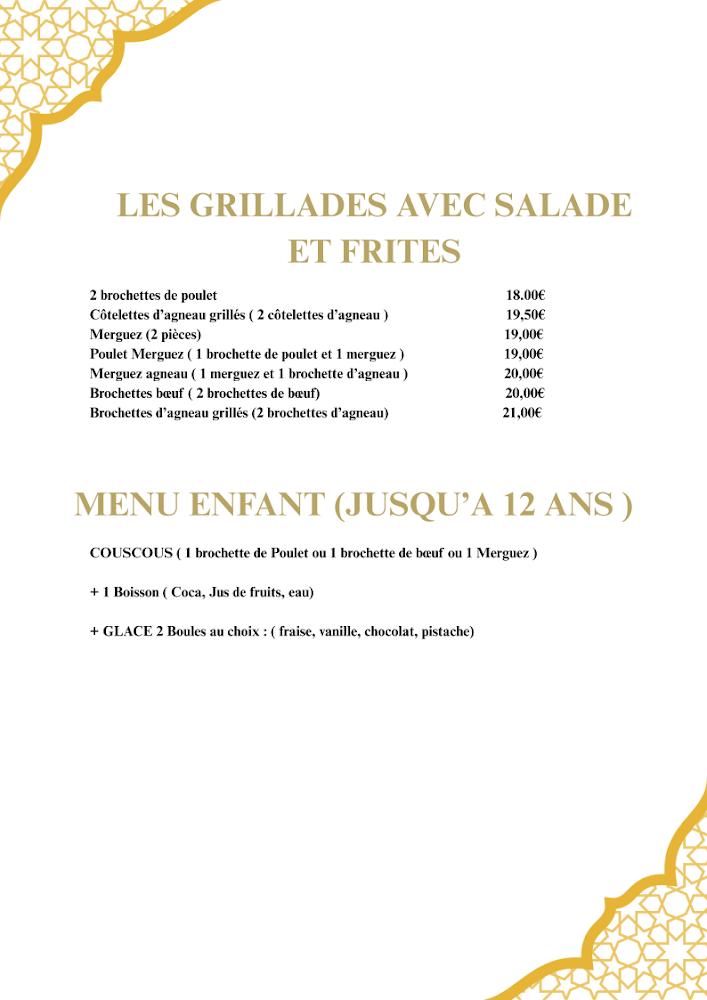 Le Mamounia - Scan Menu 3