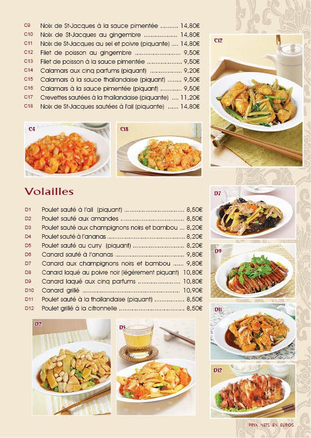 Le Mandarin - Scan Menu 4