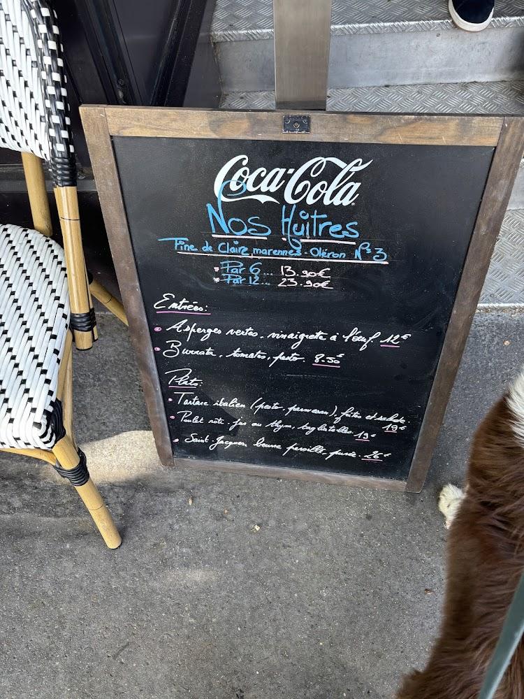 Le Napoléon III - Scan Menu 1