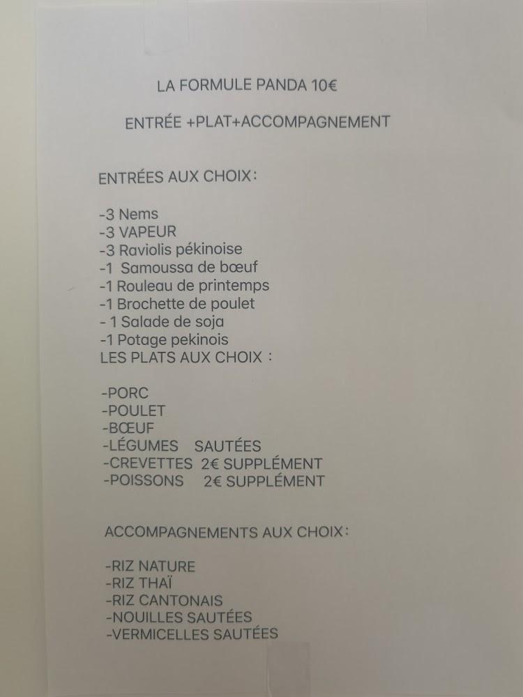 Le Panda 熊猫打包店 - Scan Menu 3