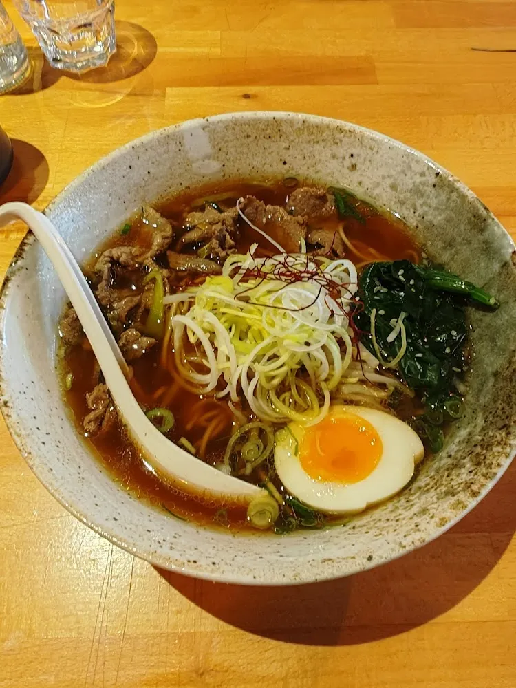 Ramen Au Bœuf Et Oeuf