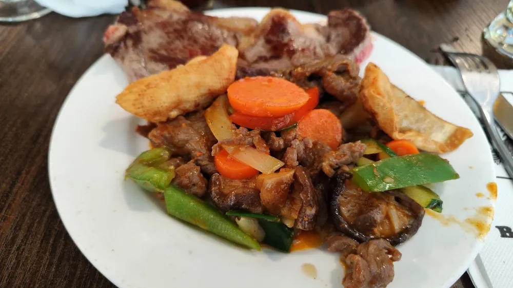 Wok de Légumes Et Boeuf