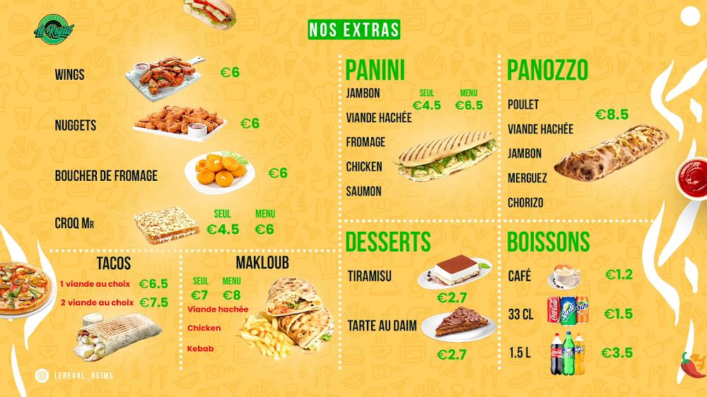 Le Regal - Scan Menu 4