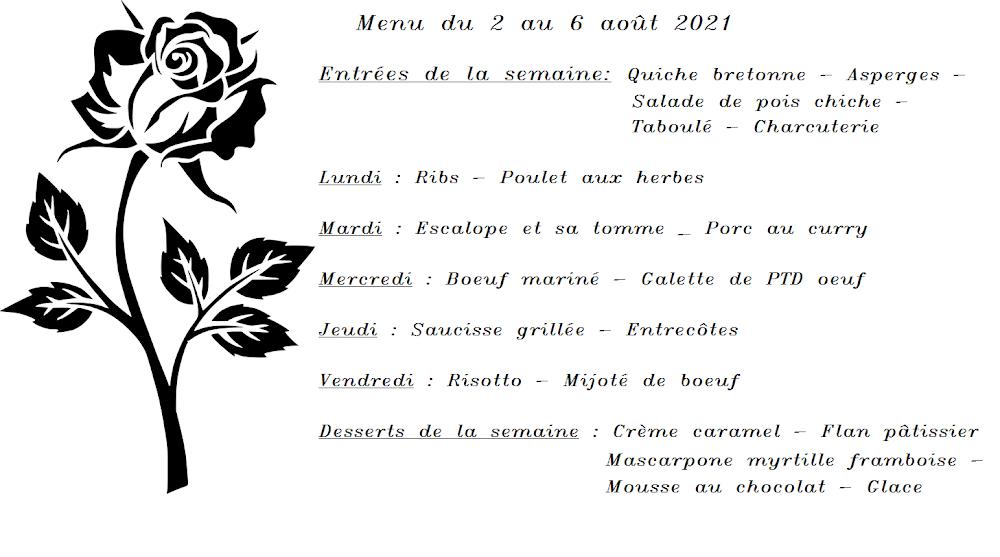 Le Relais du Couesnon à Saint Marc sur Couesnon - Scan Menu 4