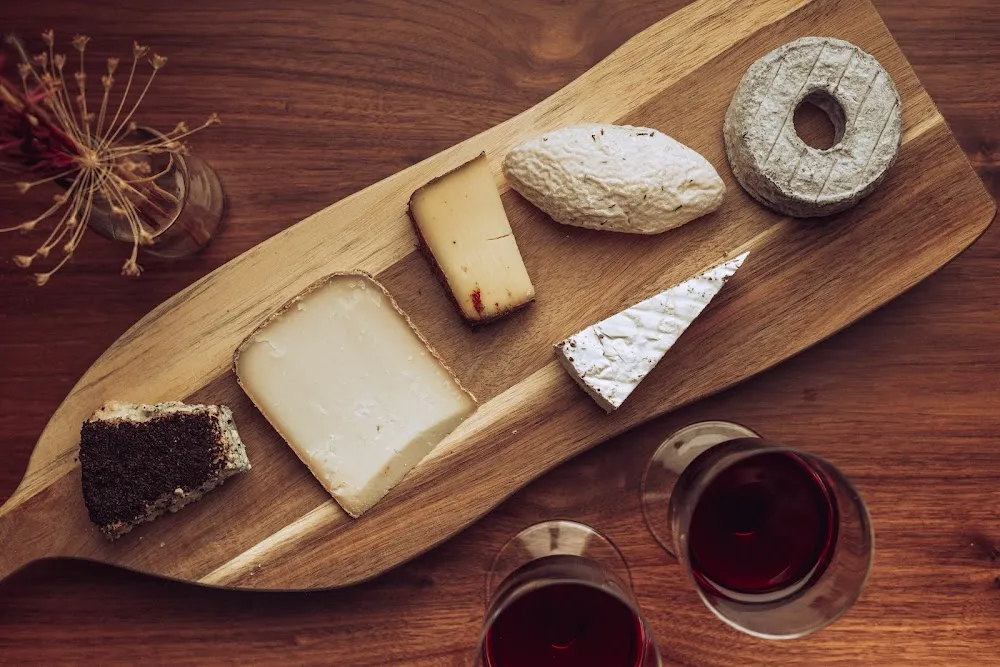 Assiette - Séléction de Fromages de Chez Rodolphe Le Meunier MOF - Meilleur Ouvrier de France