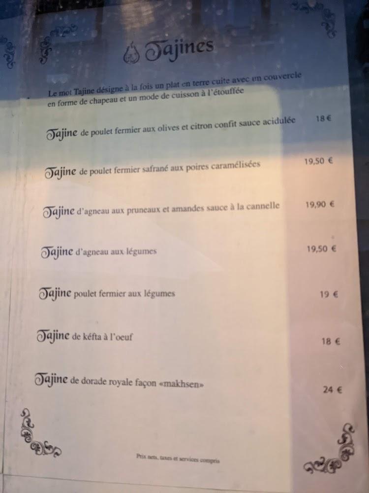 Le Riad - Scan Menu 4