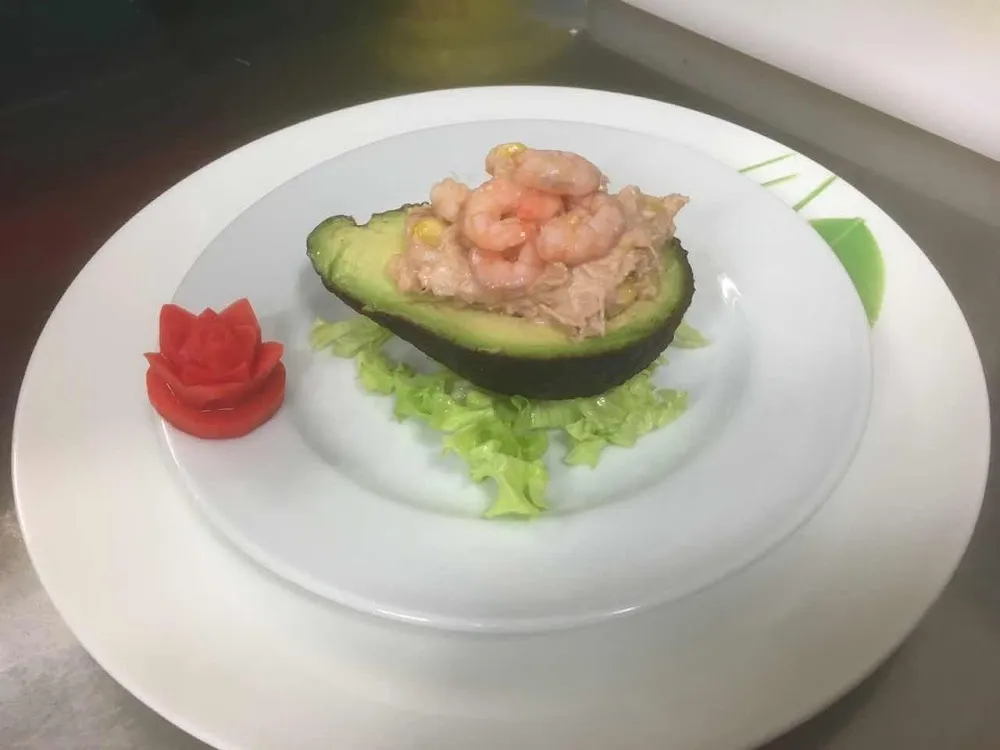 Avocat Aux Crevettes Salade Norvégienne