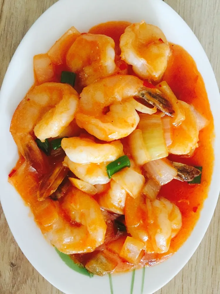 Crevettes Sauce Piquante