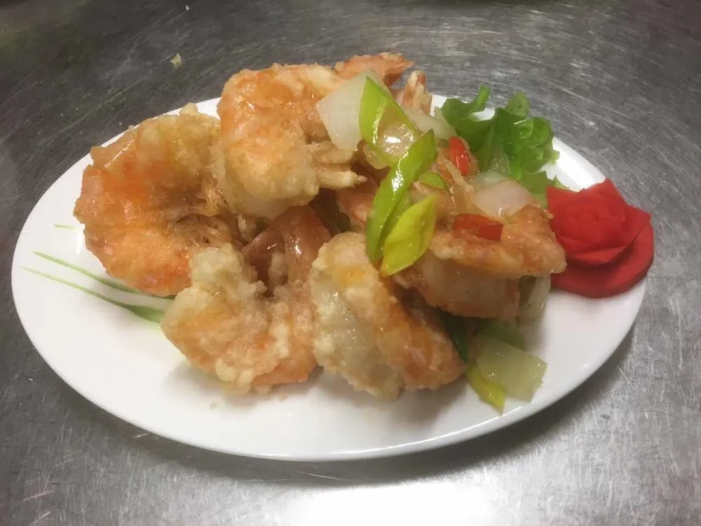 Crevettes Sel Et Poivre