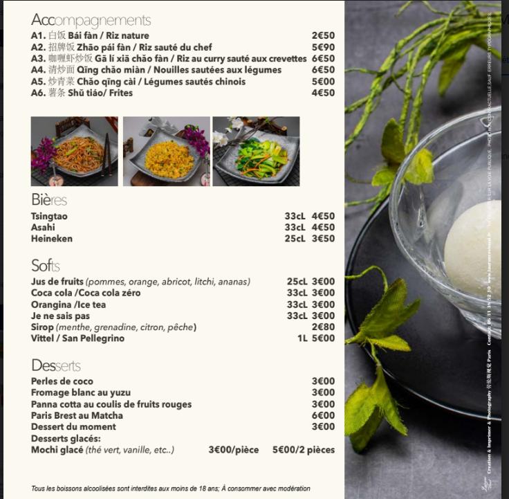 Le Royal - Scan Menu 2