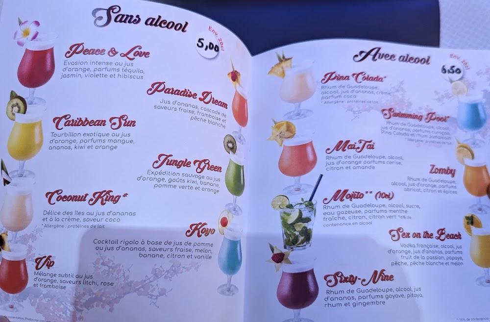 Le Soleil de Chine - Scan Menu 1