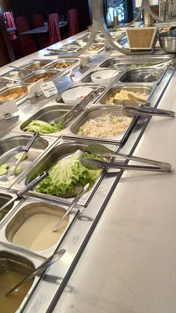 Nems Crevettes Grillées Langoustines Frites