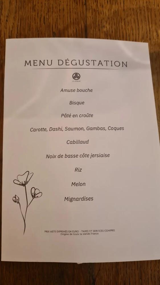Le Sourire - Scan Menu 3