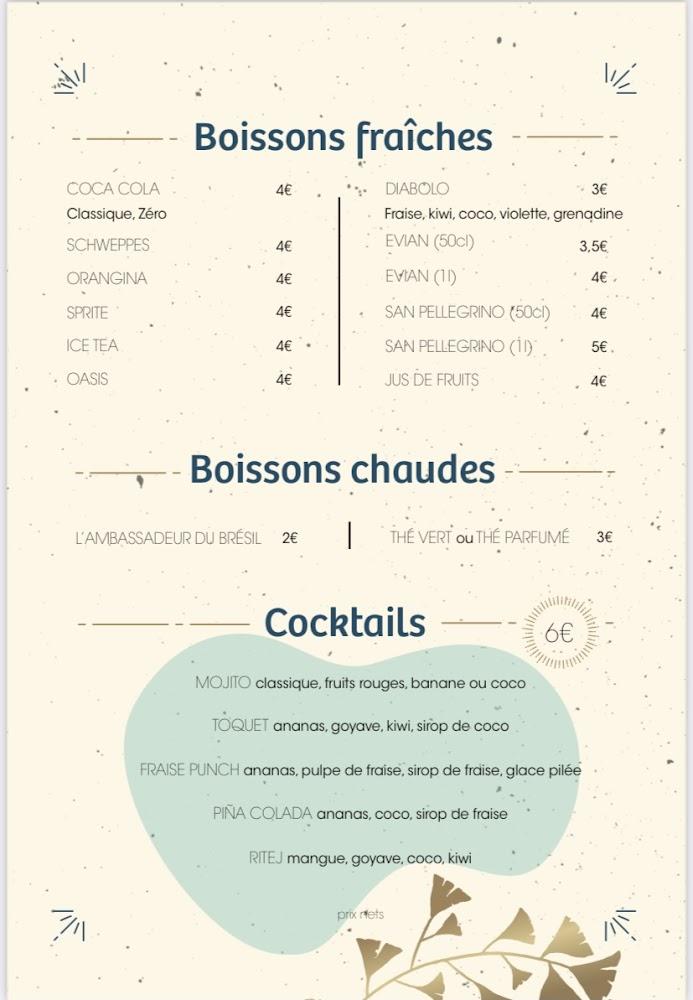 Le Toquet - Scan Menu 3