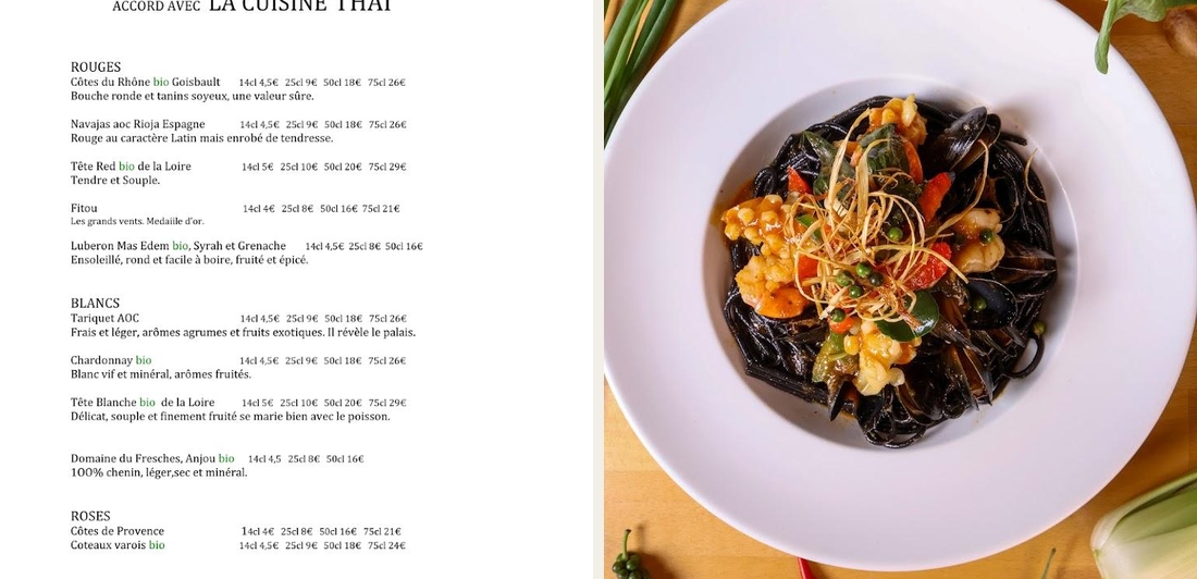 L'échappée Bistrot Thaï