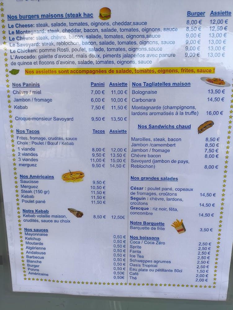 L'Entre Nous Ria sirach - Scan Menu 1